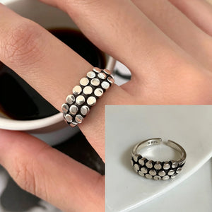 Bague femme Atelier Reflets Perles Métalliques bijou fantaisie GoHappy France