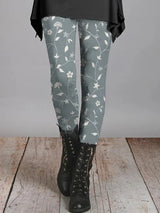 Floral Spirit leggings femme extensible automne hiver