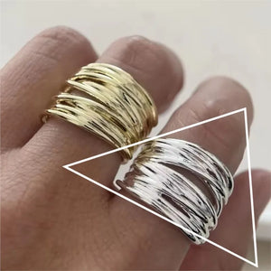 Bague femme Atelier Reflets Fils Croisés bijou fantaisie GoHappy France