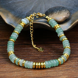 Good Vibes bracelet femme pierres naturelles colorées