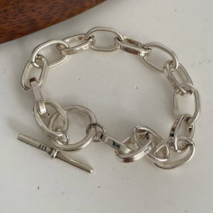 Bracelet femme Liens Bohèmes Maille Épure argent 925 style rétro GoHappy France