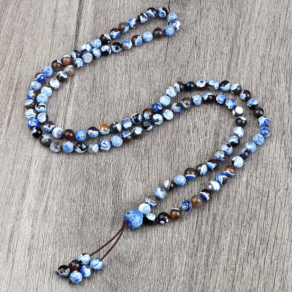 Atlas Stones colliers 108 perles pierres naturelles
