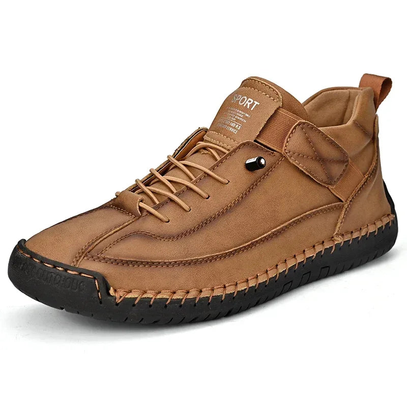 Atlas Drift mocassins homme cuir cousu main confort souple - GoHappy