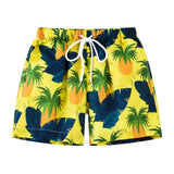 Short Bain Enfant Garçon Imprimé Coloré Plage Été 2 à 8 Ans - boxer de bain GoHappy