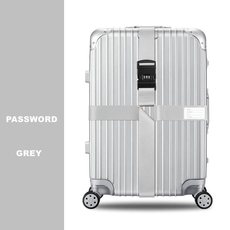 Sangle croisée avec ou sans code antivol Embarquement bagages