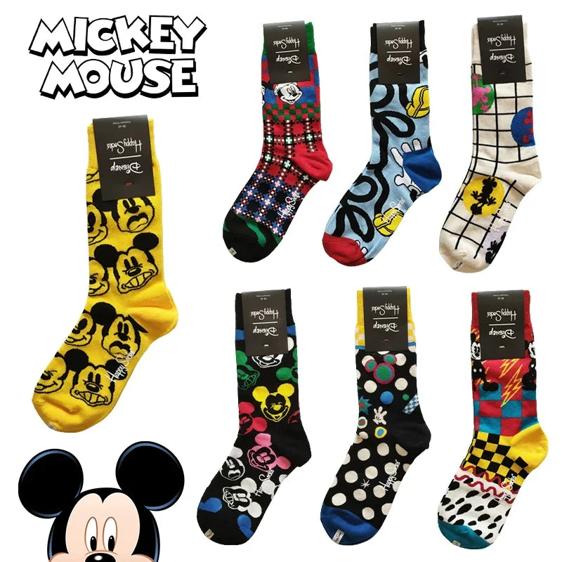 Chaussettes Disney Mickey Mouse - Confort et Fun au Quotidien