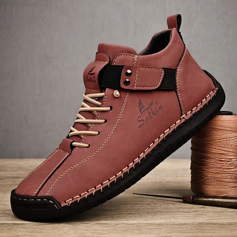 Bristol Edge baskets montantes homme cuir respirant - chaussures homme GoHappy