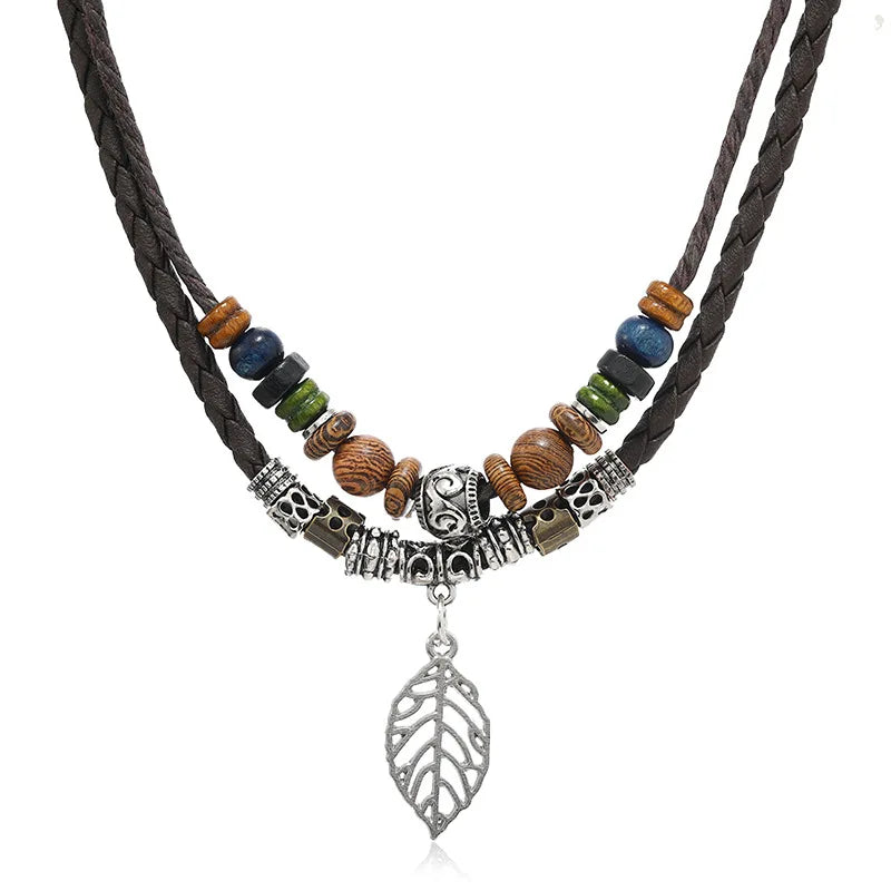 Collier été bohème chic – Perles naturelles et charme ethnique – Ubud