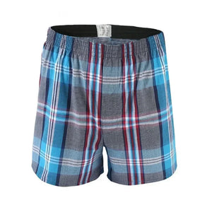 Lot 5 Boxers Homme Coton Respirant Carreaux Grande Taille S-6XL - Caleçons boxeurs GoHappy