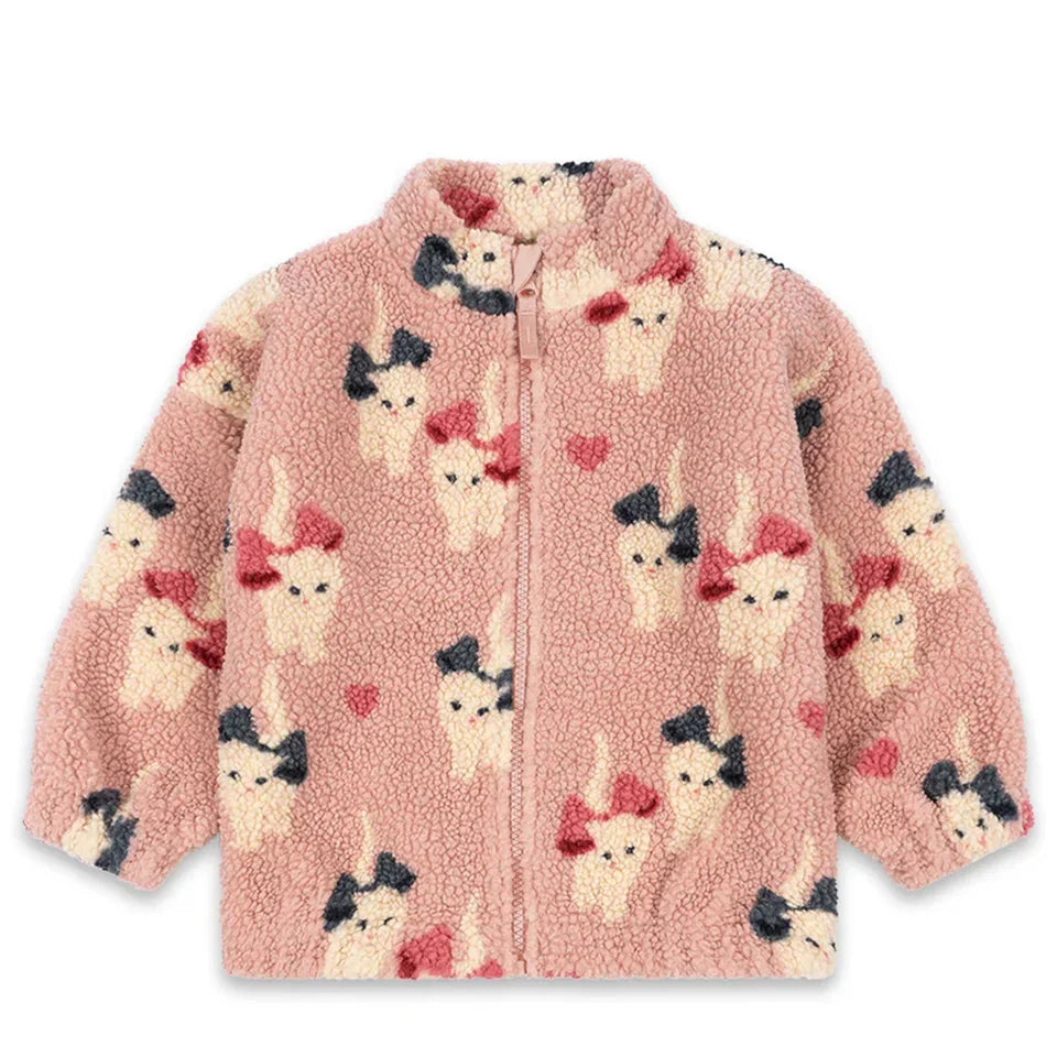 Veste Polaire Enfant Motifs Cartoon Laine Agneau 18 mois à 9 Ans