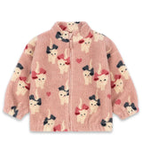Veste Polaire Enfant Motifs Cartoon Laine Agneau 18 mois à 9 Ans