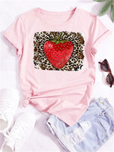 T-shirts roses femme esprit plage fraîcheur et légèreté