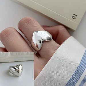 Bague femme Atelier Reflets Cœur Miroir bijou fantaisie GoHappy France