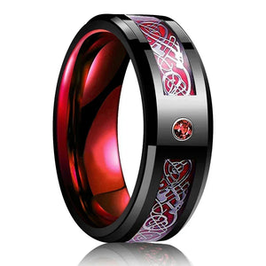 Bagues Iron Soul Homme Anneau Large Multicolore Collection - bague homme GoHappy
