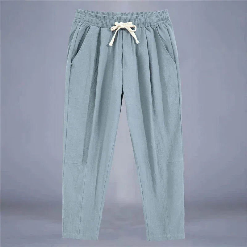 Kyoto Flow pantalon homme ample taille coulissante