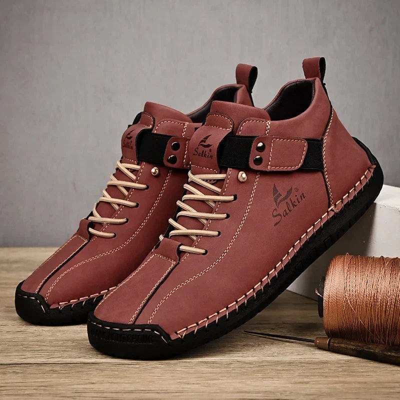 Bristol Edge baskets montantes homme cuir respirant - chaussures homme GoHappy