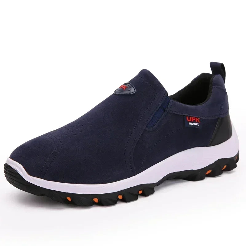 Chaussures Outdoor Homme, Sans Lacets, Confort et Adhérence, Tailles 38-49