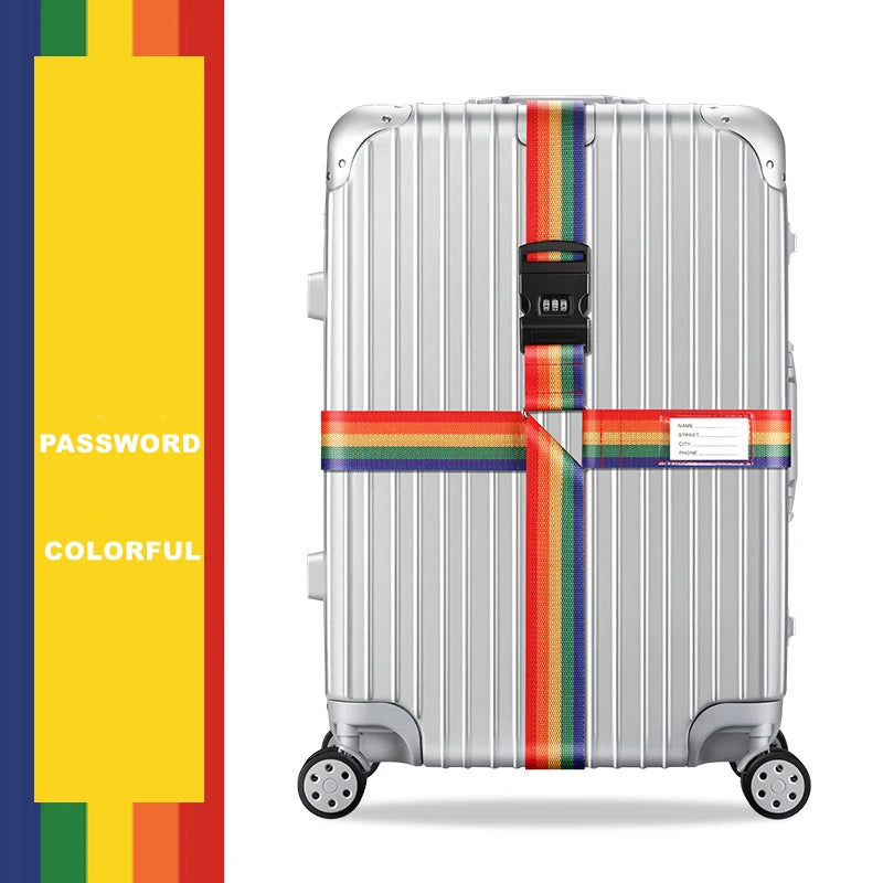 Sangle croisée avec ou sans code antivol Embarquement bagages