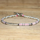 Bracelet Minimaliste Pierre Picasso & Acier Inoxydable – Fermoir OT