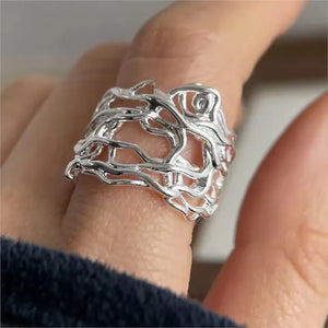 Bague femme Atelier Reflets Branches Libres bijou fantaisie GoHappy France
