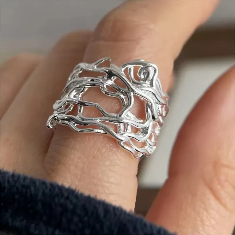 Bague femme Atelier Reflets Branches Libres bijou fantaisie GoHappy France