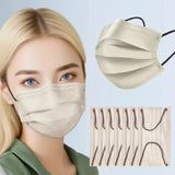 Masques Color Protect Jetables 4 Couches Respirants Unisexe - masque GoHappy