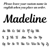 Collier Prénom sur Mesure Femme Or Argent Bijou Romantique Chic