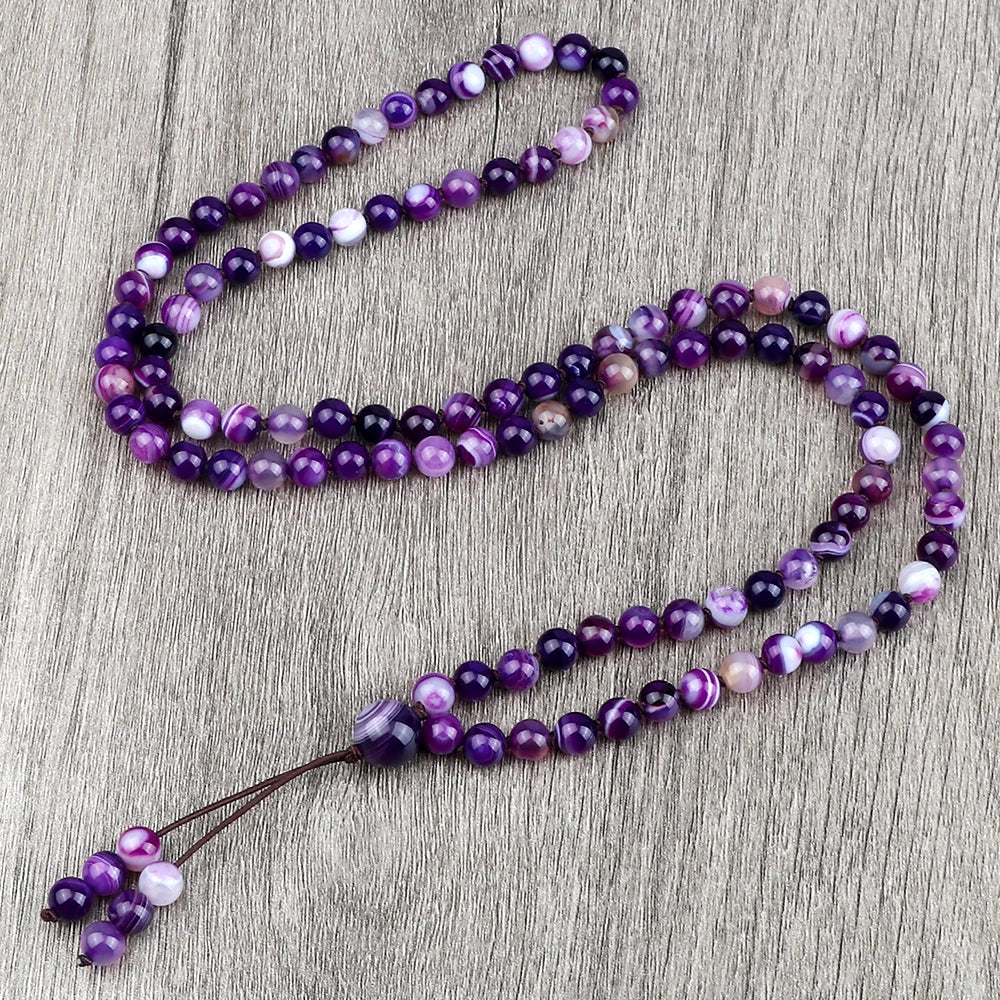 Atlas Stones colliers 108 perles pierres naturelles
