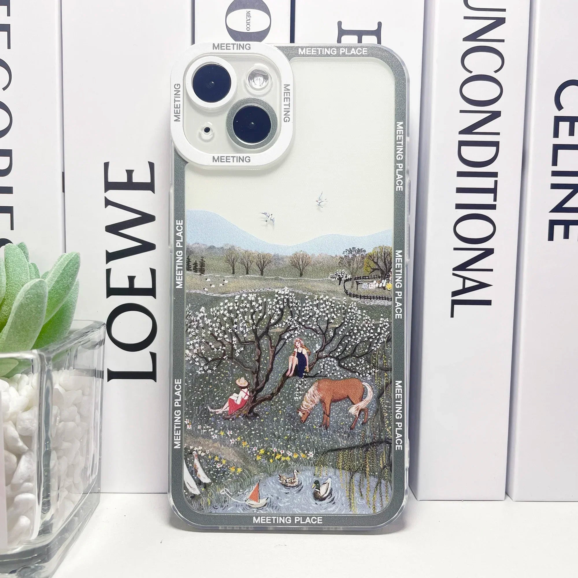 Coques iPhone S1 Artistique Nature Protection et Illustrations Uniques