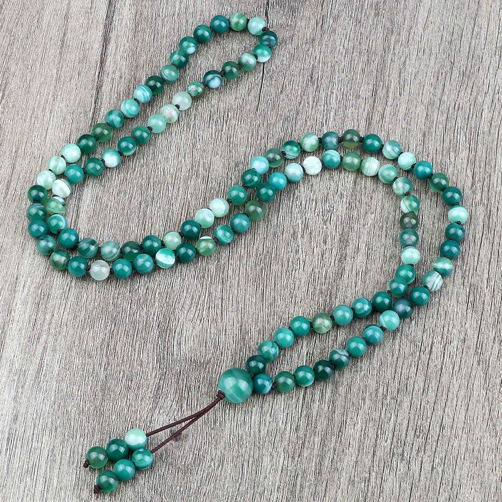 Atlas Stones colliers 108 perles pierres naturelles