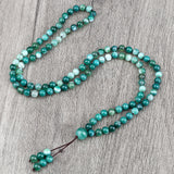 Atlas Stones colliers 108 perles pierres naturelles