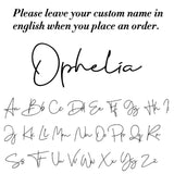 Collier Prénom sur Mesure Femme Or Argent Bijou Romantique Chic