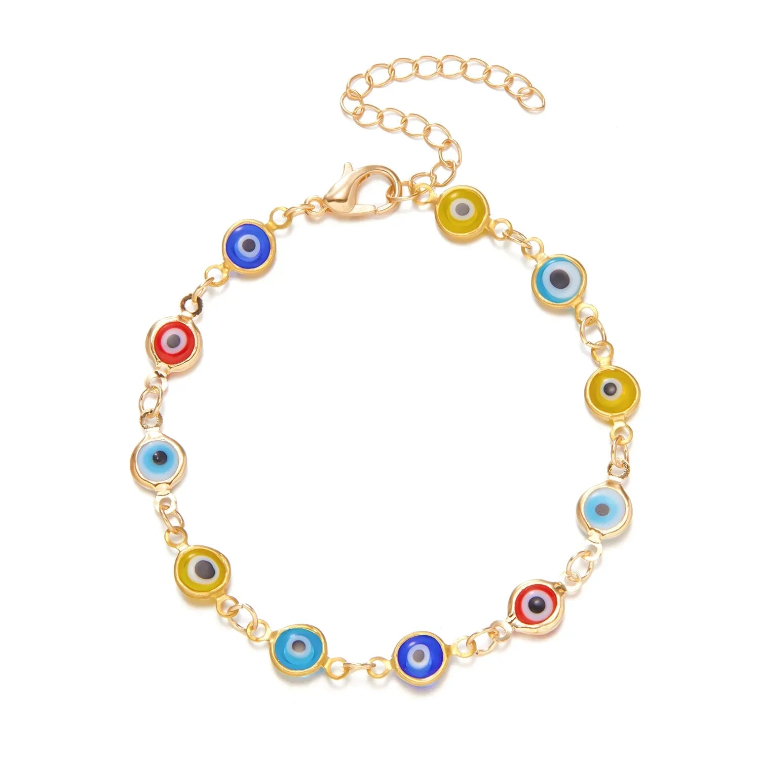 Bracelet Mauvais Œil Protection Porte-Bonheur Perles Bohème Femme - bracelet femme GoHappy