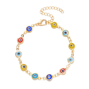 Bracelet Mauvais Œil Protection Porte-Bonheur Perles Bohème Femme - bracelet femme GoHappy