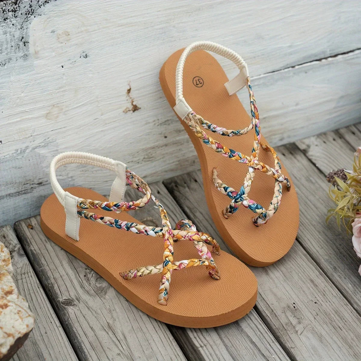 Milos Breeze sandales plates femme bohème - sandales femme GoHappy