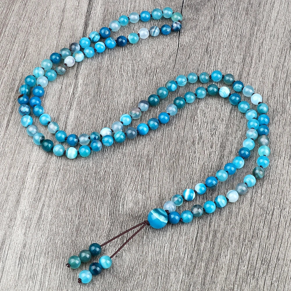Atlas Stones colliers 108 perles pierres naturelles