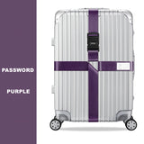 Sangle croisée avec ou sans code antivol Embarquement bagages