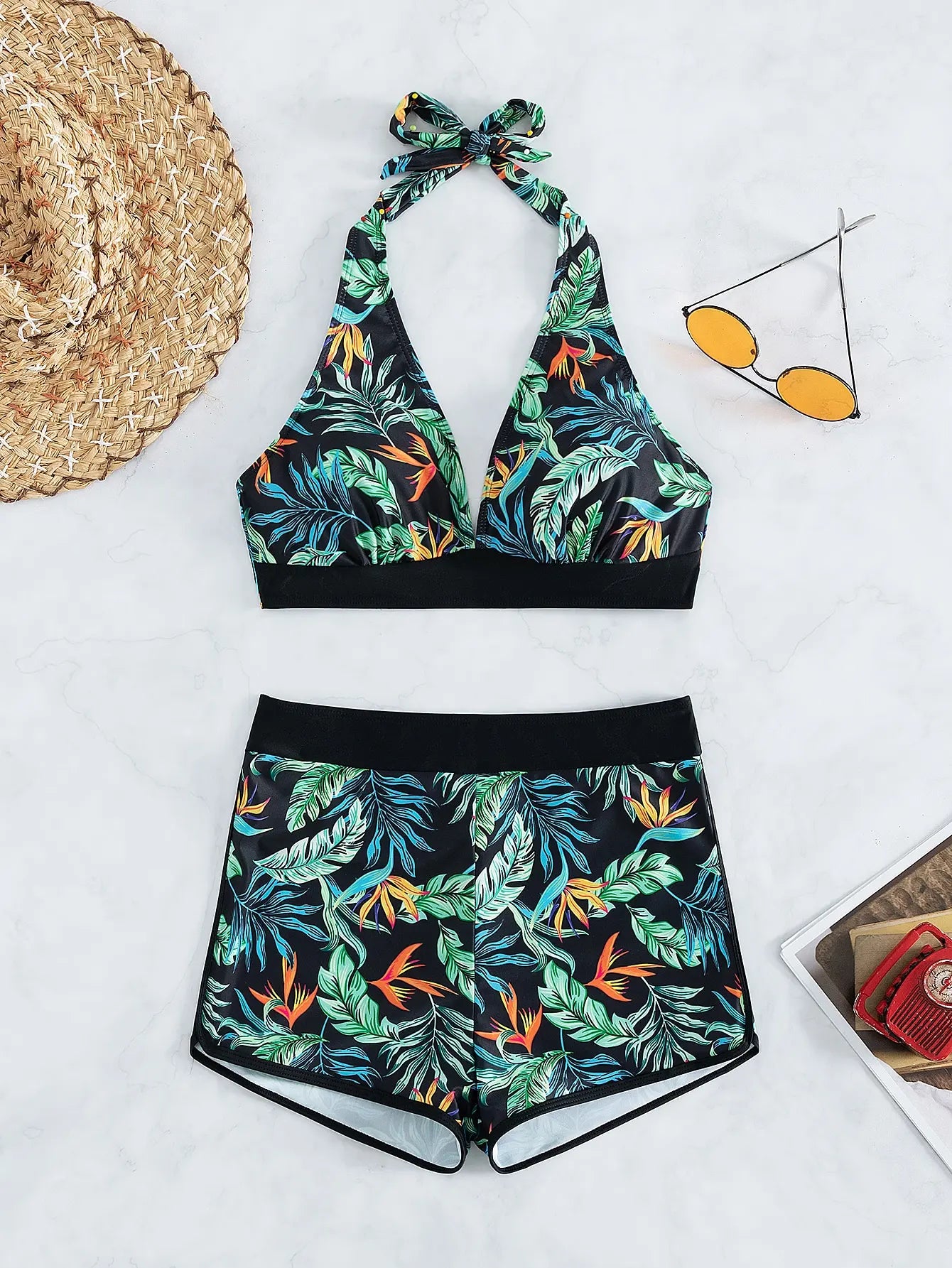 Maillot de bain Exotica fleur bikini