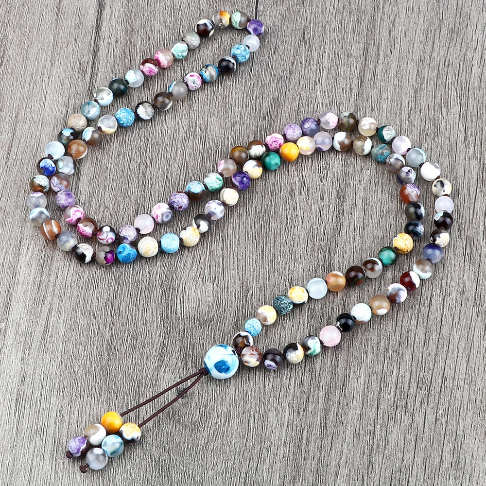 Atlas Stones colliers 108 perles pierres naturelles