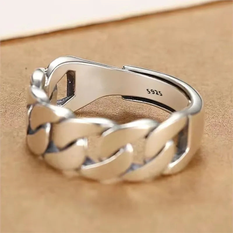Bague femme Atelier Reflets Chaîne Élancée bijou fantaisie GoHappy France