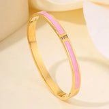 Riviera Glow bracelets joncs femme zircon empilables - bracelet femme GoHappy