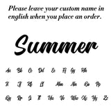 Collier Prénom sur Mesure Femme Or Argent Bijou Romantique Chic