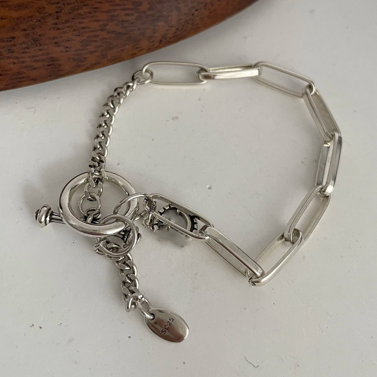 Bracelet femme Liens Bohèmes Lien Signature argent 925 style rétro GoHappy France