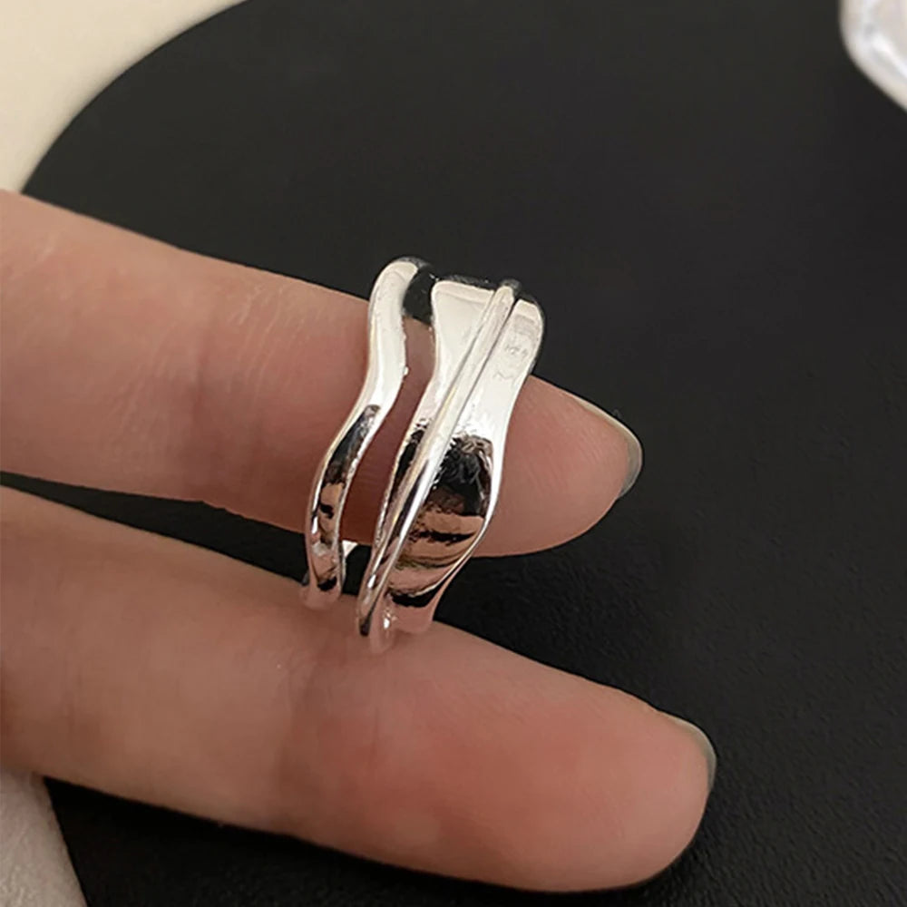 Bague femme Atelier Reflets Rubans Fluides bijou fantaisie GoHappy France