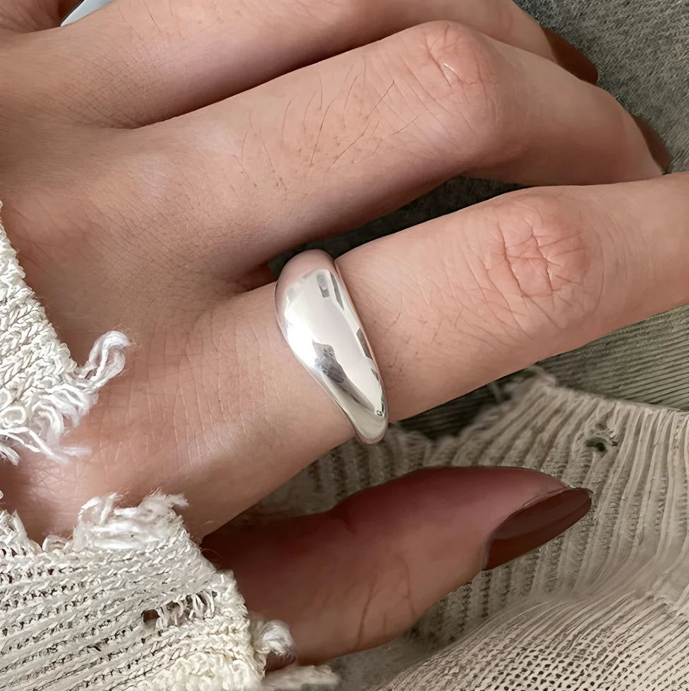 Bague femme Atelier Reflets Anneau Torsadé bijou fantaisie GoHappy France