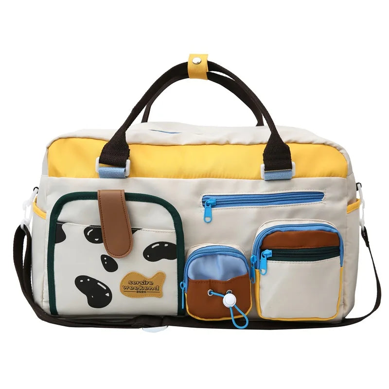 Sac Week-End Coloré Femme Sport Yoga Voyage Léger