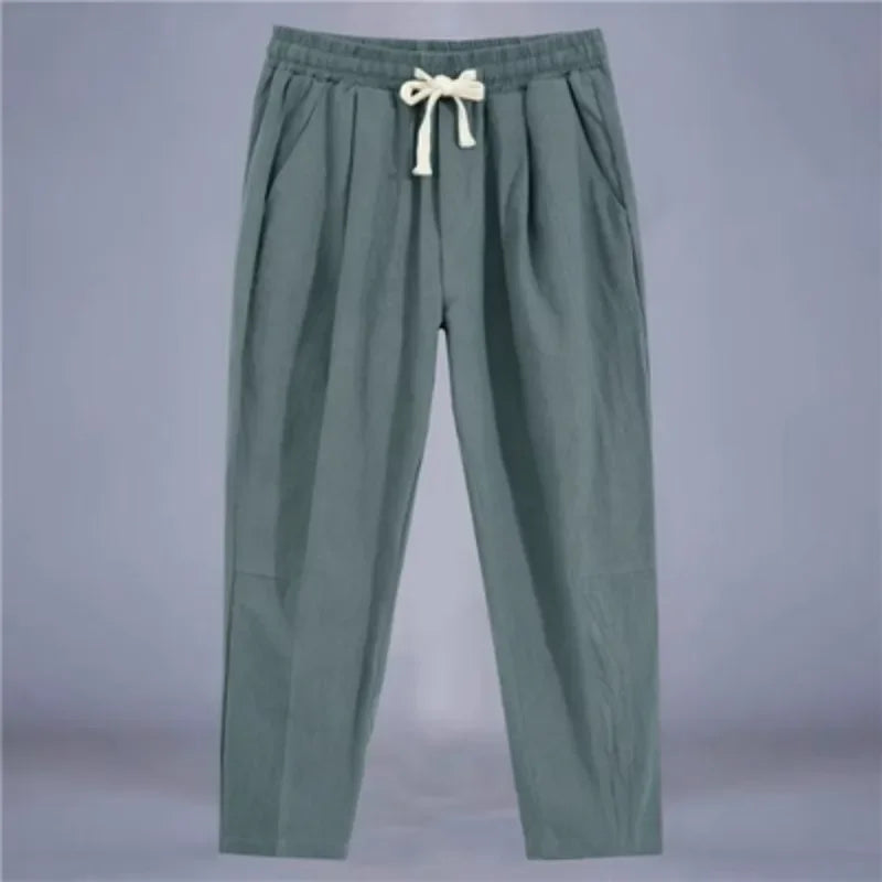 Kyoto Flow pantalon homme ample taille coulissante