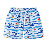 Short Bain Enfant Garçon Imprimé Coloré Plage Été 2 à 8 Ans - boxer de bain GoHappy