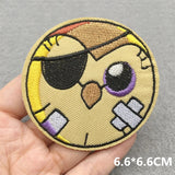 Patchs Brodés Chats Thermocollants Écussons Cartoon Vêtements Sacs