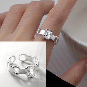 Bague femme Atelier Reflets Duo Cristal bijou fantaisie GoHappy France